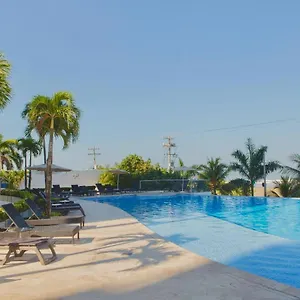 Apartamento Con Vista Al Mar En Sonesta Con Salida Directa A La Playa Cartagena